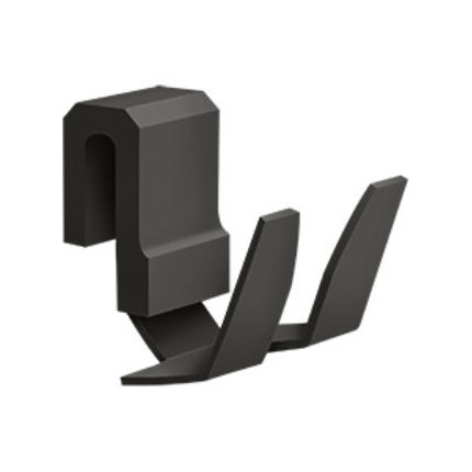Deltana Solid Brass Wire Basket Hook Oil-Rubbed Bronze (US10B) Finished