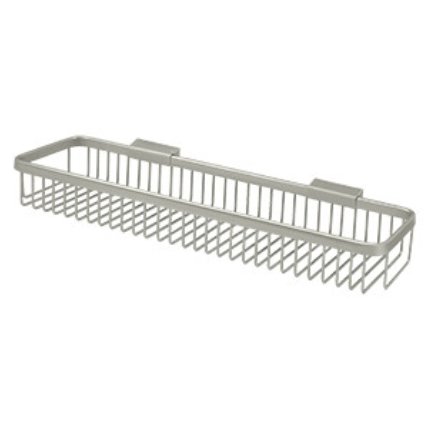 Deltana Wire Basket, Rectangular Satin Nickel (US15) Finished