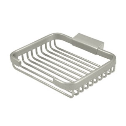 Deltana Wire Basket Rectangular Soap Holder Satin Nickel (US15) Finished