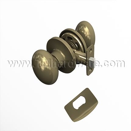 Deltana Door Knob, Egg Shaped Passage Knob