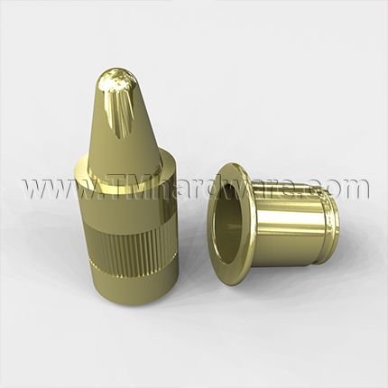 Deltana Door Mounted Security Hinge Pin, Steel / Aluminum