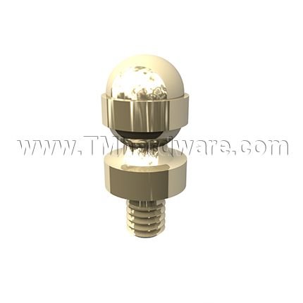 Deltana, Acorn Tip, Cabinet Finial, Solid Brass
