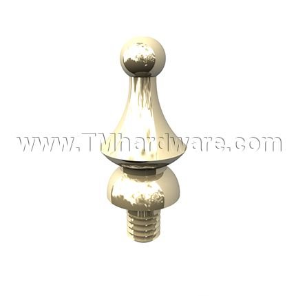 Deltana, Windsor Tip Cabinet Finials, Solid Brass