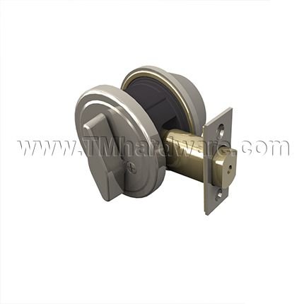 Deltana Single Cylinder Deadbolt, Schlage C Compatible Keyway