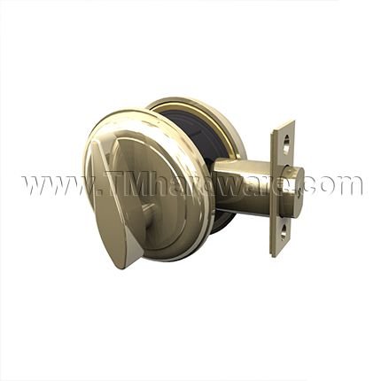 Deltana CL200LM Single Cylinder Deadbolt, Grade 1 Schlage C Type Keyway