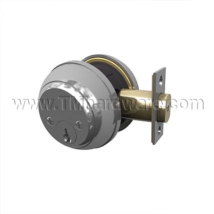Deltana CL210LM Double Cylinder Deadbolt, Grade 1 Schlage C Compatible Keyway