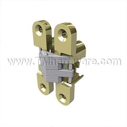 Deltana, Invisible Hinge for 1-3/8" Doors, sized 4-5/8" x 1"