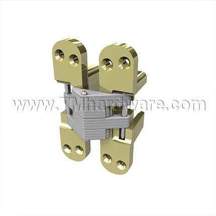 Deltana, Invisible Hinge for 1-3/4" Doors, sized 4-5/8" x 1-1/8"