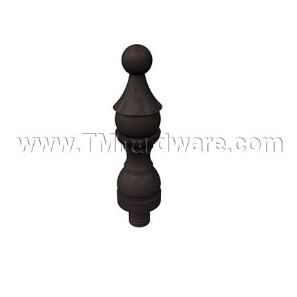 Deltana DTDSFR Royal Finial, Heavy Duty, Solid Brass