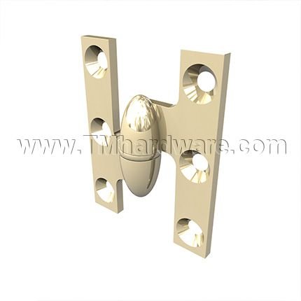 Deltana, Full Mortise, Olive Knuckle Hinge, 2-1/2" x 2"