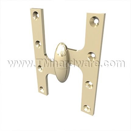 Deltana, Full Mortise, Olive Knuckle Hinge, 6" x 4-1/2"