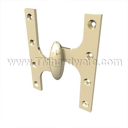 Deltana, Full Mortise, Olive Knuckle Hinge, 6" x 5"