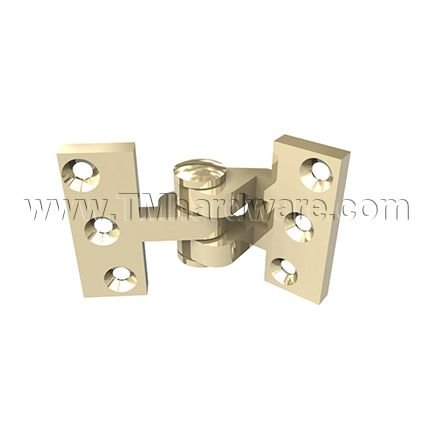 Deltana, Intermediate Pivot Hinge, Solid Brass