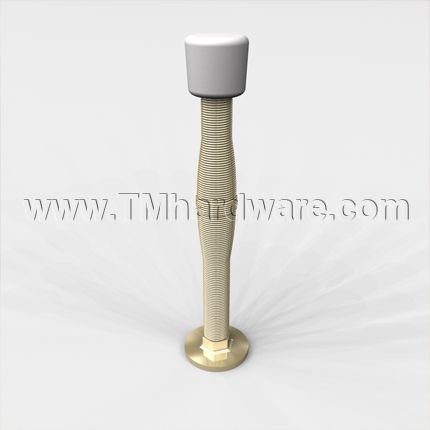 Deltana, Door Stop,  3-1/4" Projection, Flexible