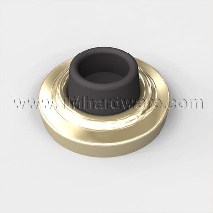 Deltana Flush Mount Concave Bumper, 2-1/2" Diameter