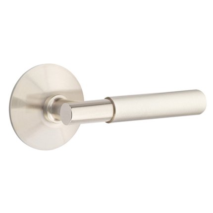 Emtek 5107MYL Contemporary Modern Brass Myles Lever, Modern Rosette