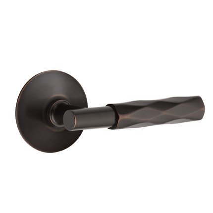 Emtek 5107TATR Contemporary Modern Brass T-Bar Tribeca Lever, Modern Rosette