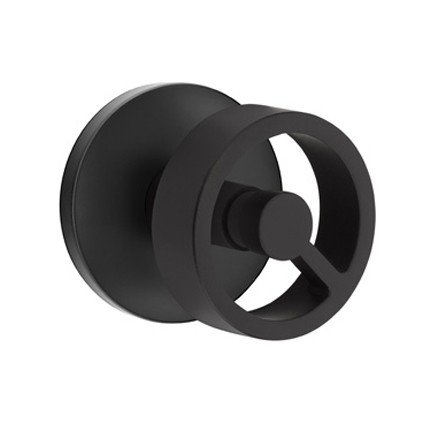 Emtek 5109SPK Contemporary Modern Brass Spoke Knob, Disk Rosette