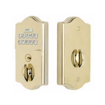 Emtek E1000 Classic Electronic Keypad Deadbolt Lockset, Oil Rubbed Bronze (US10B)