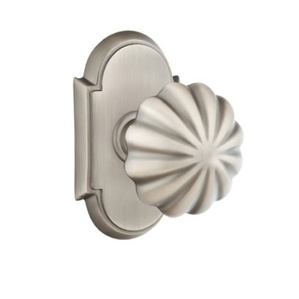 Emtek 8108MN American Heritage Classic Brass Melon Knob, #8 Rosette