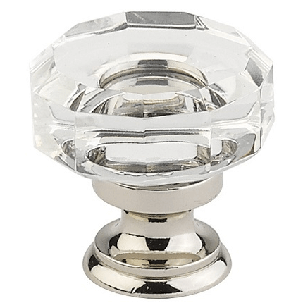 Emtek 86571 Lowell Crystal Knob- Polished Chrome