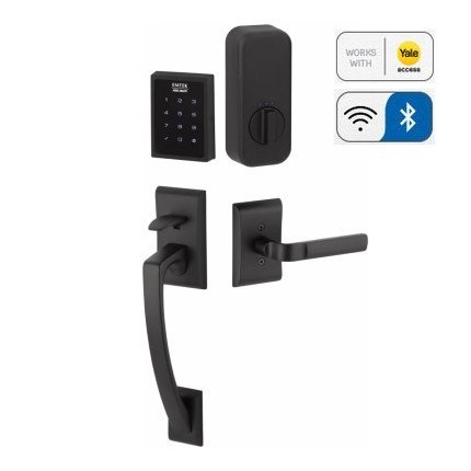 Ares EMPowered™ Motorized Touchscreen SMART Keypad Entry Set, Oil Rubbed Bronze (US10B) Finish