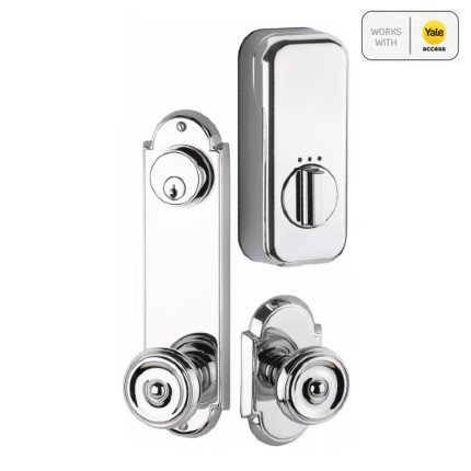 Emtek EMP8996 EMPowered™ Motorized SMART Lock With Delaware Sideplate Locks, Oil Rubbed Bronze (US10B) Finish