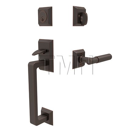Emtek 4716TAFA Entry Set in Oil Rubbed Bronze Finish (US10B)