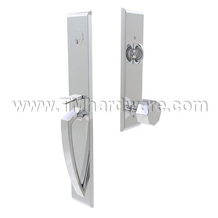Emtek 4816OCT Entry Set in Polished Chrome Finish (US26)