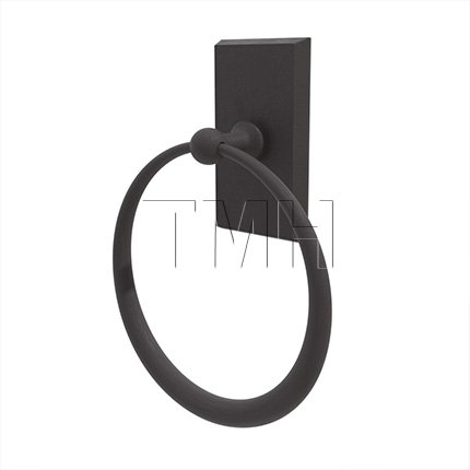 Emtek 2301 Towel Ring with #3 Rosette