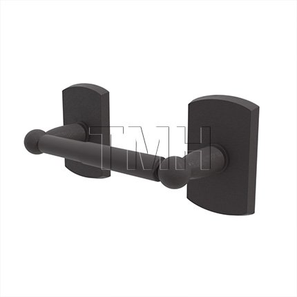 Emtek 2304 Sandcast Bronze Paper Holder with #4 Rosette - FB