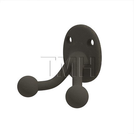 Emtek 2306 Sandcast Bronze Double Hook