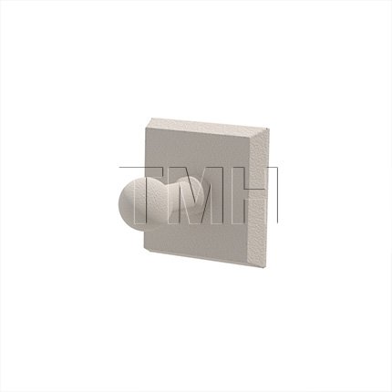 Emtek 2308 Sandcast Bronze Single Hook with #6 Rosette