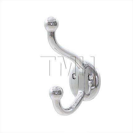Emtek 2606 Traditional Brass Robe Hook (US26)