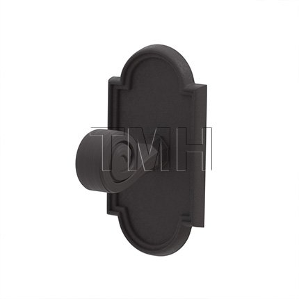 Emtek 2706 Tuscany Bronze Single Hook with #11 Rosette (FB)