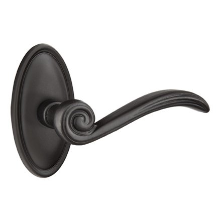 Emtek 71014MDI European Traditions Tuscany Bronze Medici Lever, #14 Rosette
