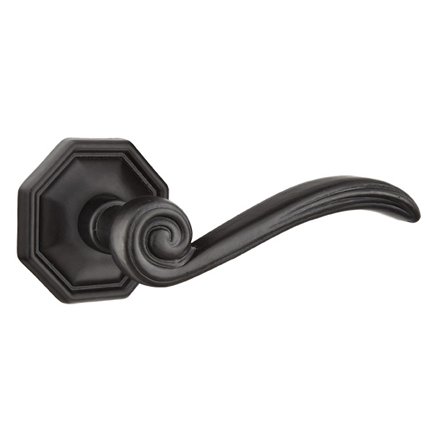Emtek 71015MDI European Traditions Tuscany Bronze Medici Lever, #15 Rosette