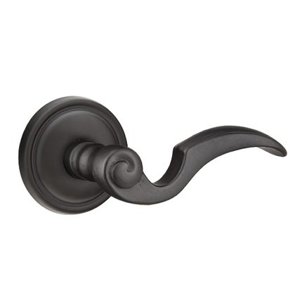 Emtek 71012NA European Traditions Tuscany Bronze Napoli Lever, #12 Rosette