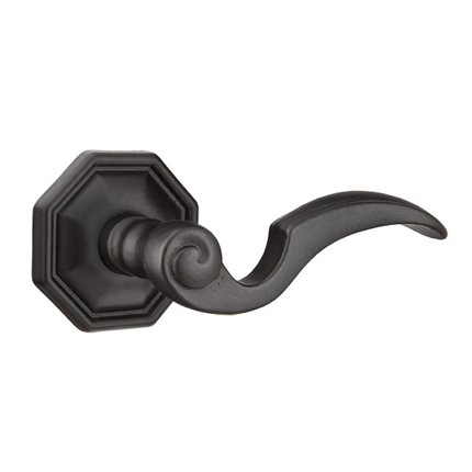 Emtek 71015NA European Traditions Tuscany Bronze Napoli Lever, #15 Rosette