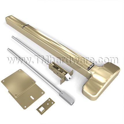 Falcon 25-CWDC-EO Concealed Vertical Rod Exit Device, Heavy Traffic Applications, Wood Doors - Exit Only