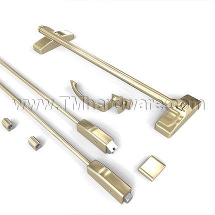 Falcon XX-V Surface Vertical Rod Crossbar Exit Device, High Traffic Applications - Cylindrical Functions and Trims