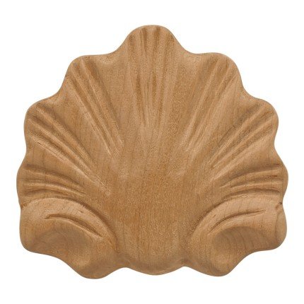 Hafele Wooden Onlay, 3-1/4" X 2-15/16" (W X H), Cherry finish