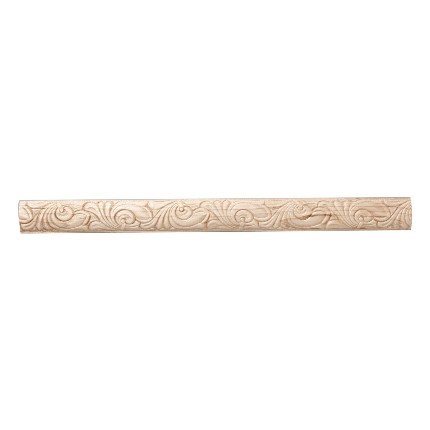 Hafele Wooden Moulding, 1" X 1/4" X 96" (H X D X L), Maple finish