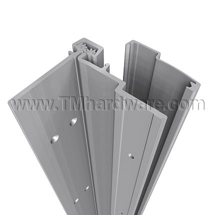 Roton, Piano Hinge, Half-Surface with 1/8" Door Inset, Heavy Duty