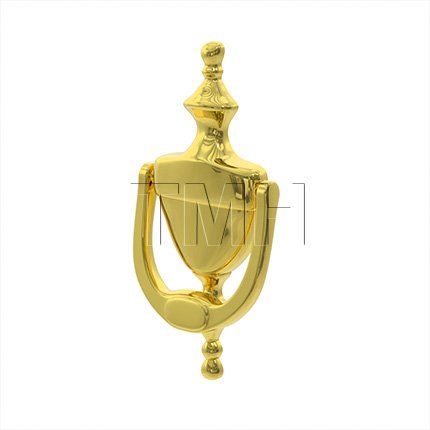 Ives 02-3125 Knocker in Polished Brass Finish (US3)