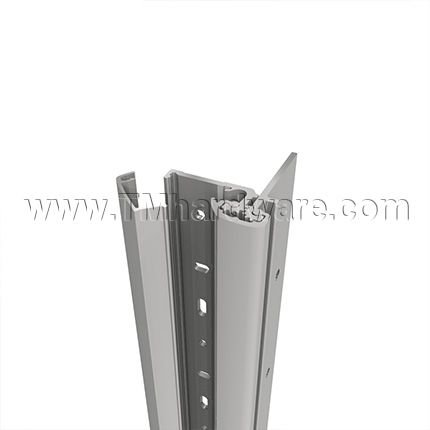 Ives 053XY Adjustable, Half Surface Continuous Hinge - Narrow Frame Leaf, Narrow Door Leaf