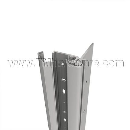 Ives 054XY Adjustable, Half Surface Continuous Hinge - Narrow Door Leaf