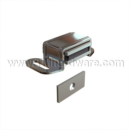 Ives 325 Magnetic Catch in Aluminum Finish (US4)