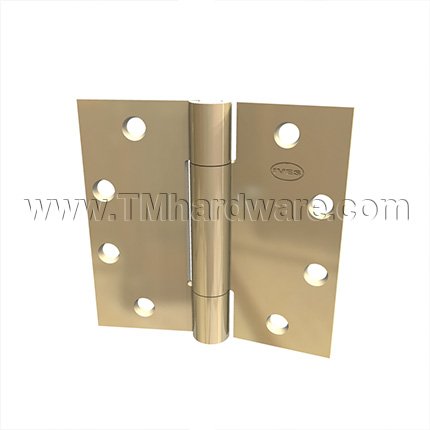 Ives 3CB1HW, 3 Knuckle, Concealed Bearing, Full Mortise, Heavy Weight, Brass Hinge