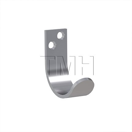 Ives Camelot Wall Hook for Wardrobe in Polished Stainless Steel  Finish